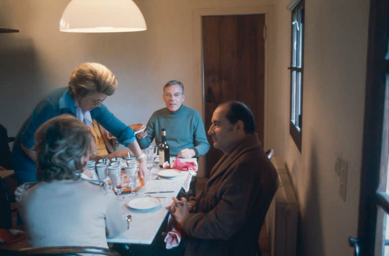 François Mitterrand / Latché / Soustons (Landes) / 1974.