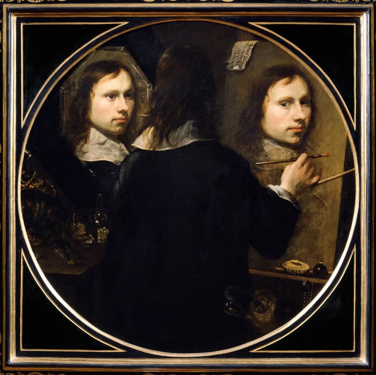 Johannes Gumpp / Autoportrait