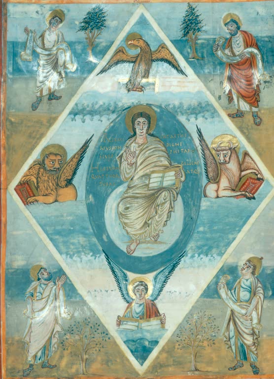 Majestas Domini / Moutier-Grandval Bible