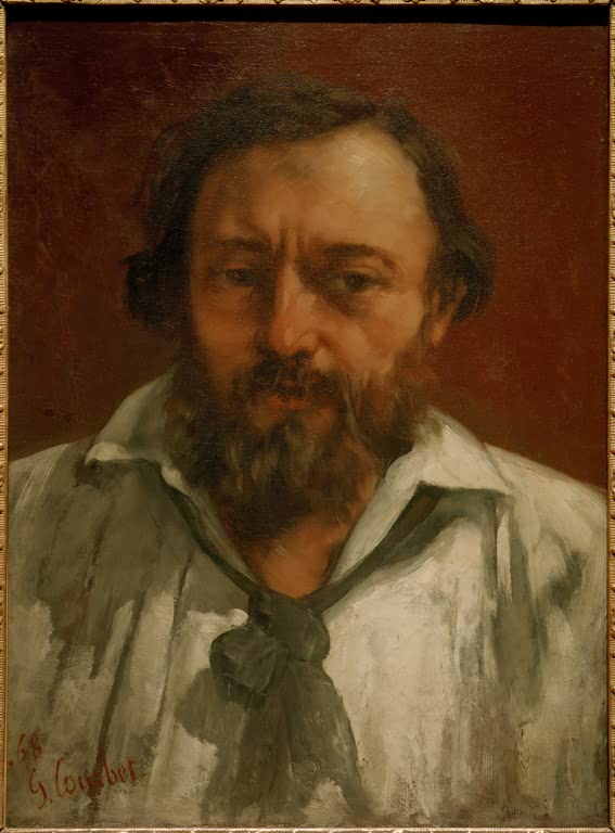 Pierre Dupont / Peinture de Gustave Courbet, 1868