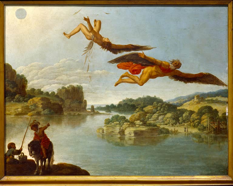 C. Saraceni, La Chute d'Icare