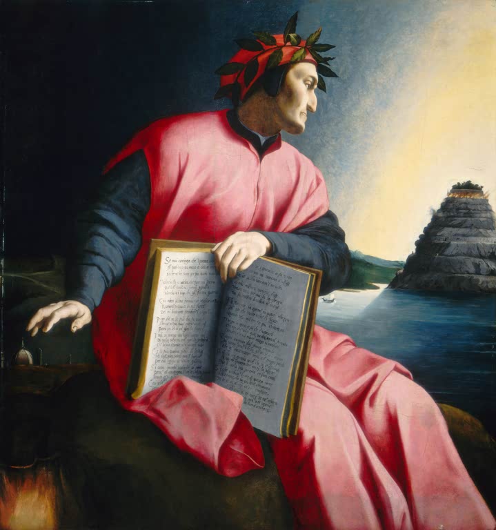 Anonyme / Portrait allégorique de Dante.