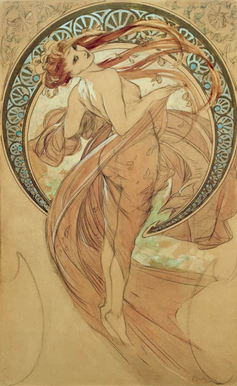 Alfons Mucha, La danse