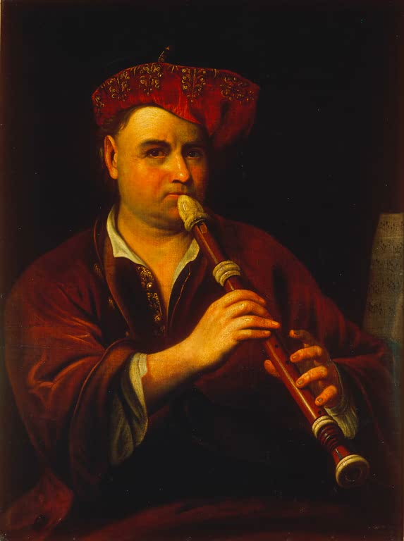 J. Kupetzky / Joueur de flûte.