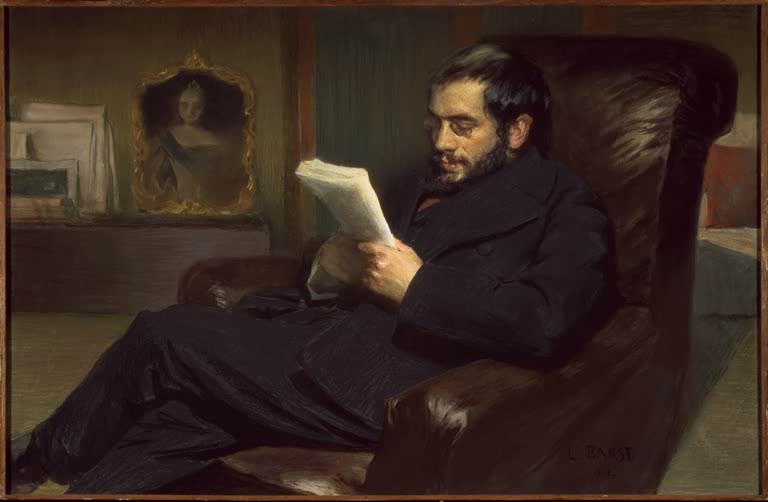 Portrait du peintre Alexandre Benois, 1898