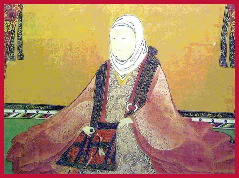 Japan: Lady Ohatsu, daughter of Lady Oichi, the younger sister of Oda Nobunaga (1570-1633).