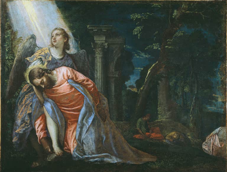 P. Véronèse / Le Christ à Gethsémani