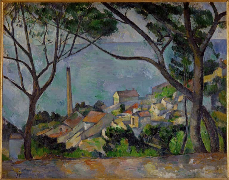 P. Cézanne / La mer à l'Estaque 1883–86