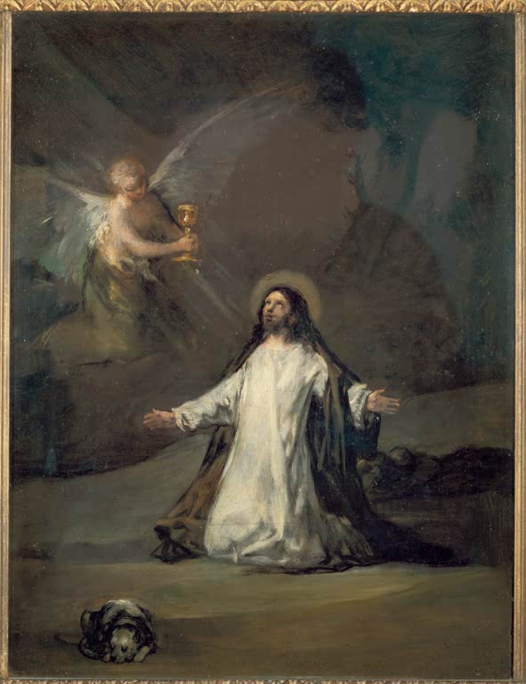 Goya / Christ au jardin des oliviers