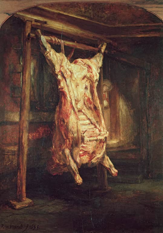 Rembrandt, Boeuf écorché
