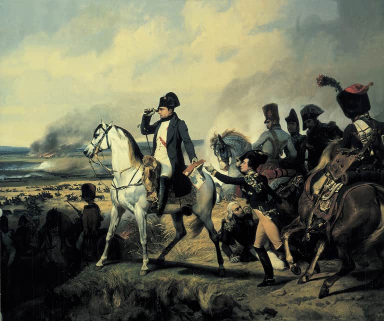Bataille de Wagram 1809 / H. Vernet