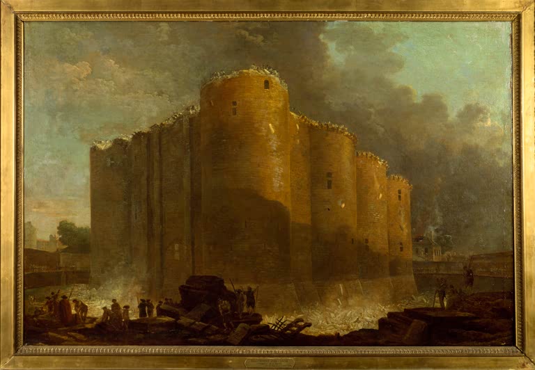Démolition de la Bastille / Hubert Robert